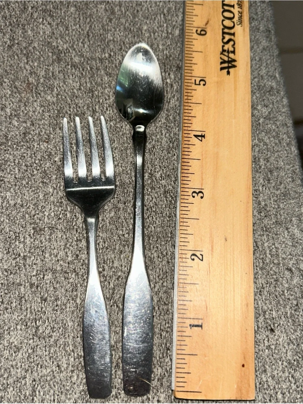 Oneida Stainless Flatware  - PAUL REVERE 2pc Baby Feeding Set COMMUNITY USA MADE